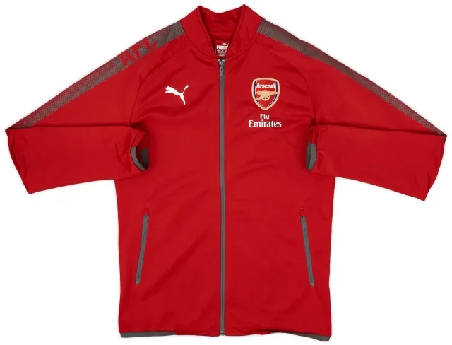 2017-18 Arsenal Puma Track Jacket - 5/10 - (L)