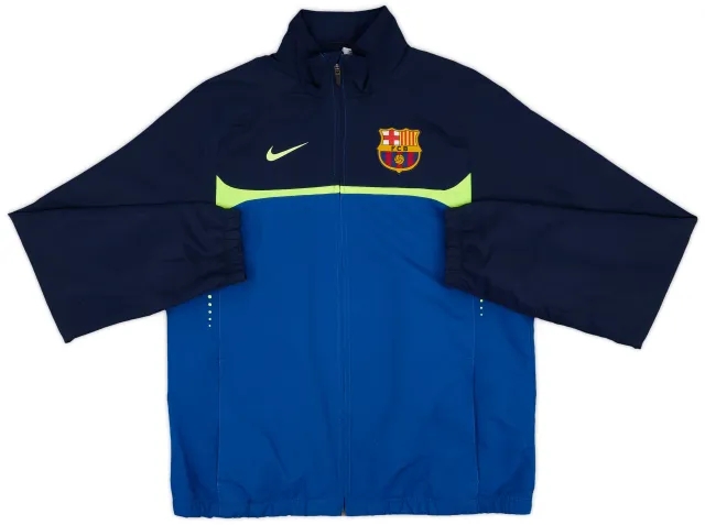 2010-11 Barcelona Nike N98 Track Jacket - 7/10 - (S)