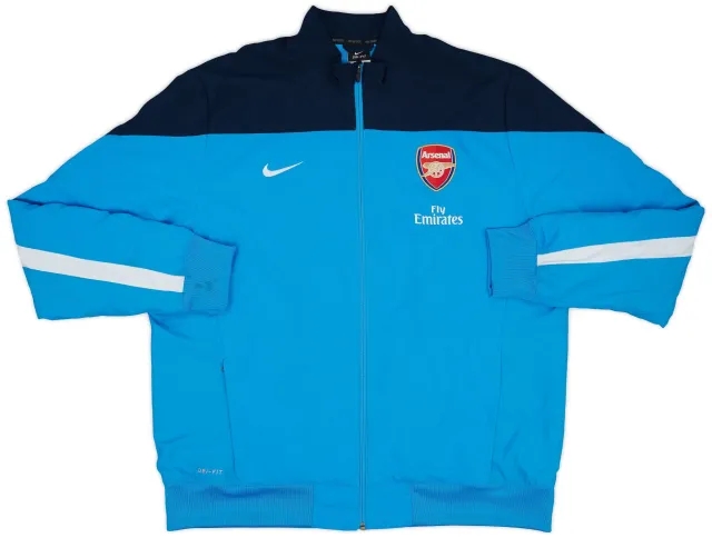 2013-14 Arsenal Nike Track Jacket - 9/10 - (XL)