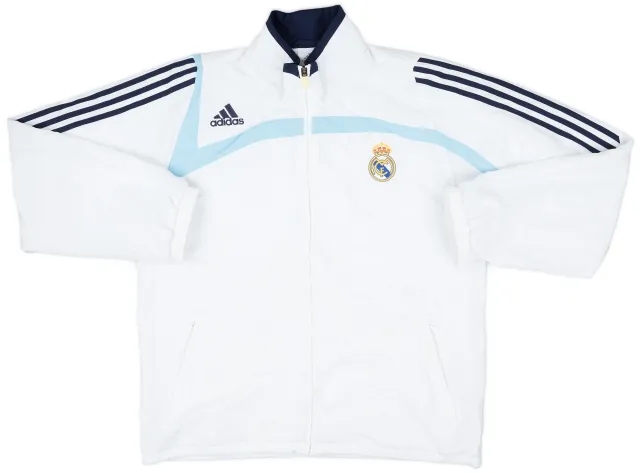 2007-08 Real Madrid adidas Track Jacket - 8/10 - (L/XL)