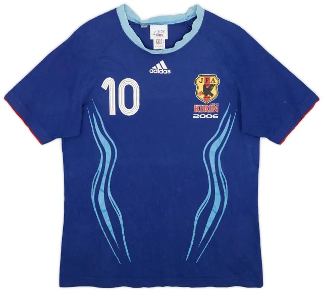 2006-07 Japan 'Kirin 2006' adidas Training Shirt - 7/10 - (L)