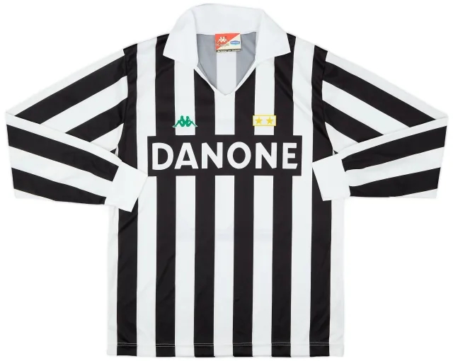 Kappa 1992-94 Juventus Basic Home L/S Shirt #10 - 8/10 - (L)