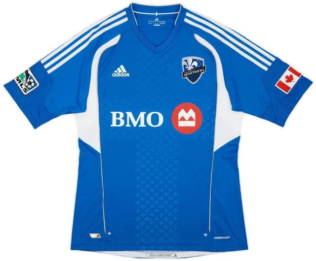 adidas 2012 Montreal Impact Authentic Home Shirt - 9/10 - (L)