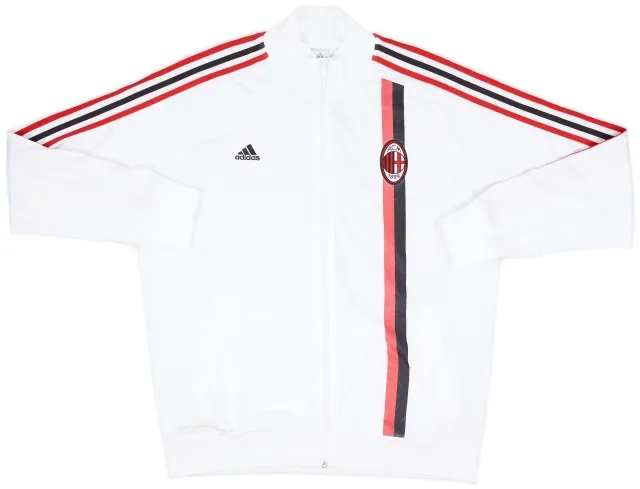 2011-12 AC Milan adidas Track Jacket - 7/10 - (XL)