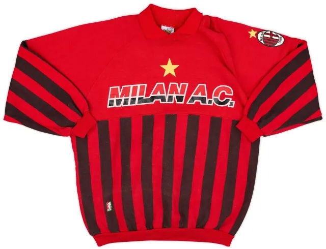 Hoodies/Sweat Tops 1990-91 AC Milan Le Felpe Dei Grandi Sweat Top - 8/10 - (L)