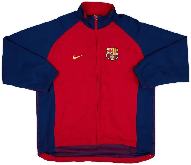 1998-99 Barcelona Nike Track Jacket - 8/10 - (M)