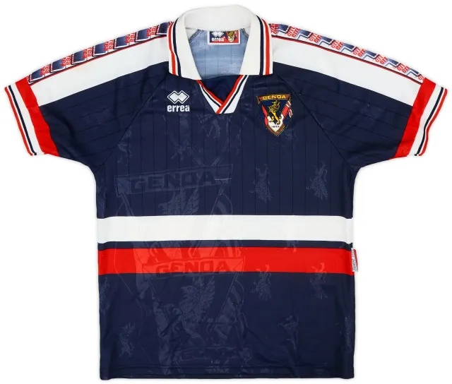 1996-97 Genoa Errea Training Shirt - 6/10 - (S)