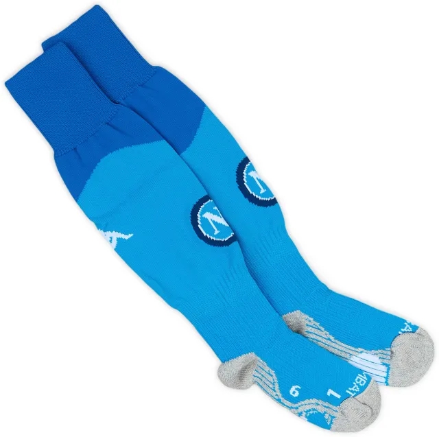Kappa 2017-18 Napoli Home Socks (EU 27-30)