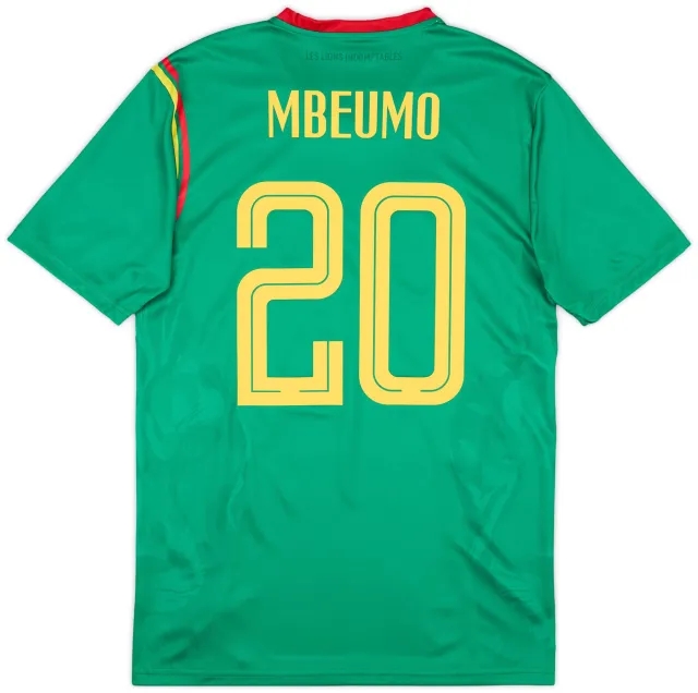 2022 Cameroon Authentic Home Shirt Mbeumo #20 (S)