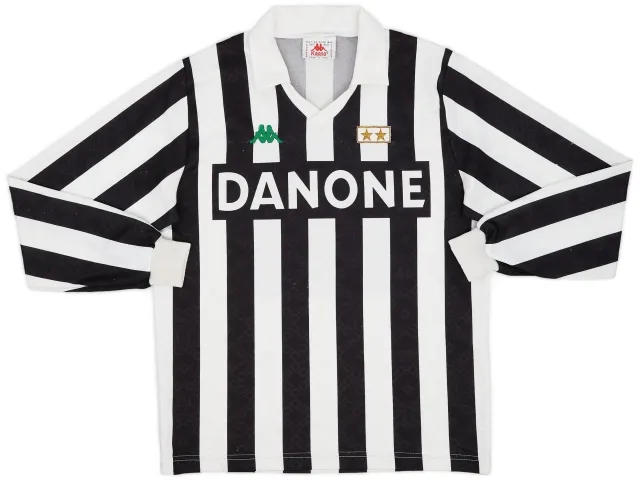 Kappa 1992-94 Juventus Home L/S Shirt - 8/10 - (M)