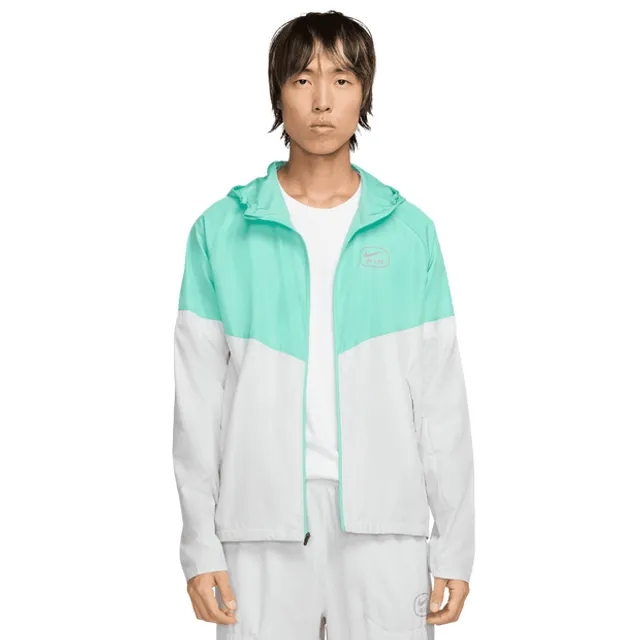 Nike Swoosh Men Track Tops - Grey