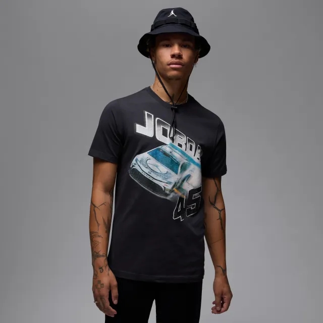 Nike Jordan Brand Men's T-Shirt - Black - Cotton