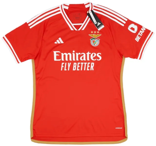 adidas 2023-24 Benfica Home Shirt (XS)