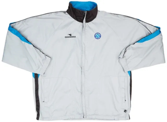 2002-03 Napoli Diadora Track Jacket - 7/10 - (XL)