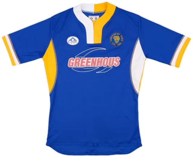 2007-08 Shrewsbury Town Home Shirt - 7/10 - (M)