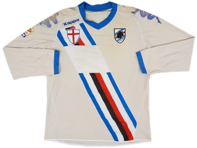 Kappa 2010-11 Sampdoria Away L/S Shirt - 5/10 - (XXL)
