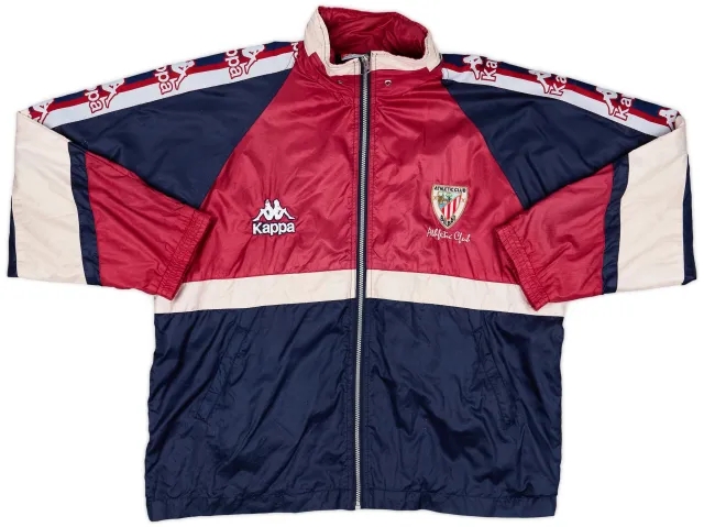 1995-97 Athletic Bilbao Kappa Track Jacket - 8/10 - (L)