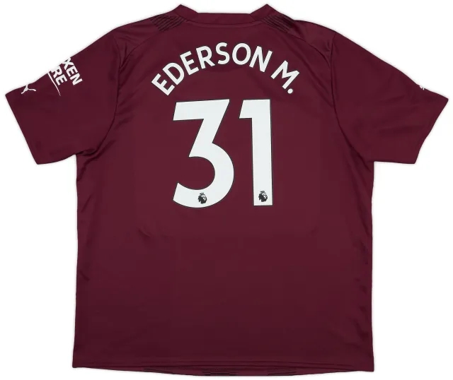 Puma 2022-23 Manchester City S/S GK Shirt Ederson M. #31 -7/10- (XXL)