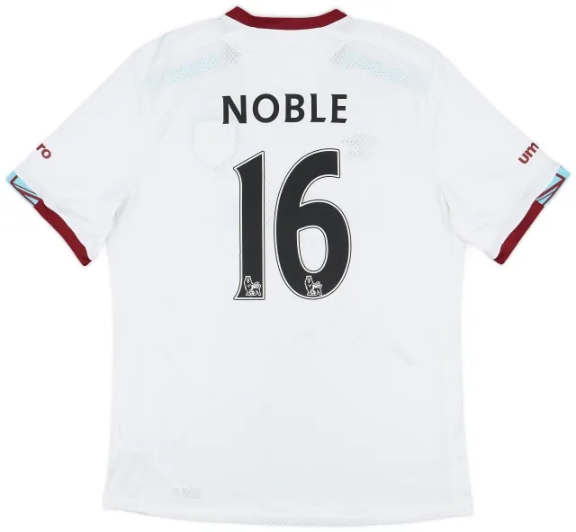 Umbro 2016-17 West Ham Away Shirt Noble #16 - 6/10 - (XL)