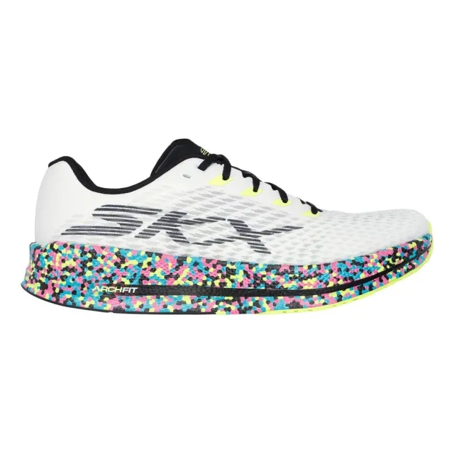 Skechers Go Run Razor 5 Neutral Running Shoe Men - White, Multicoloured