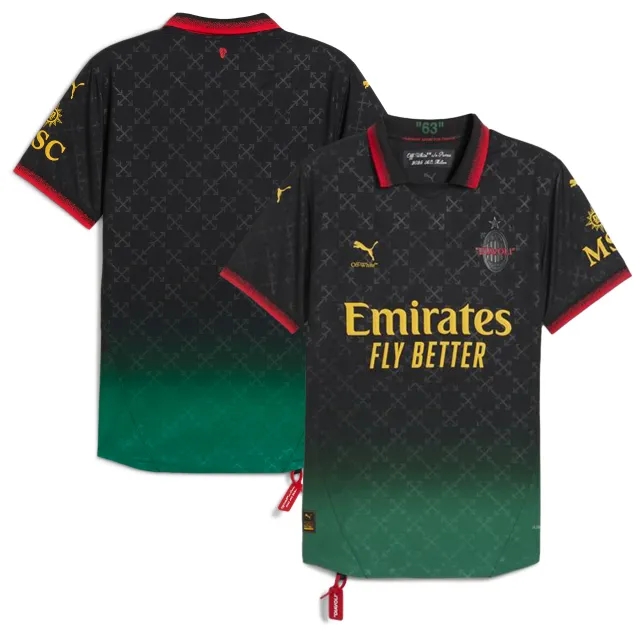 AC Milan x Off-white Puma Authentic Shirt - Boxed