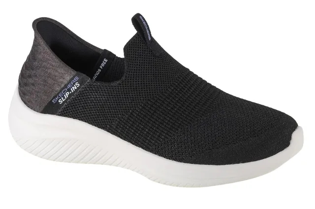 Skechers Women's Slip-ins: Ultra Flex 3.0 - Smooth Step Sneaker in Light Gray