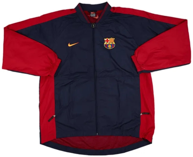 1999-00 Barcelona Nike Rain Jacket - 7/10 - (L)