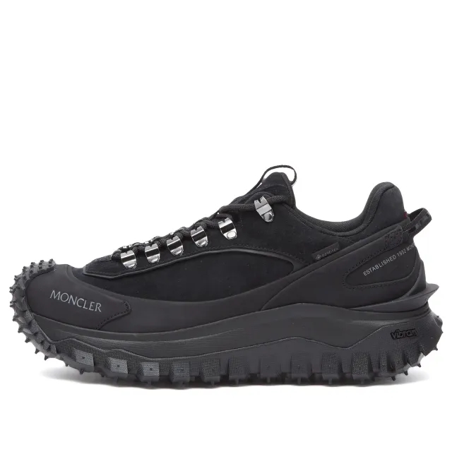 Moncler Women's Trailgrip Apex Low Top Sneakers Black
