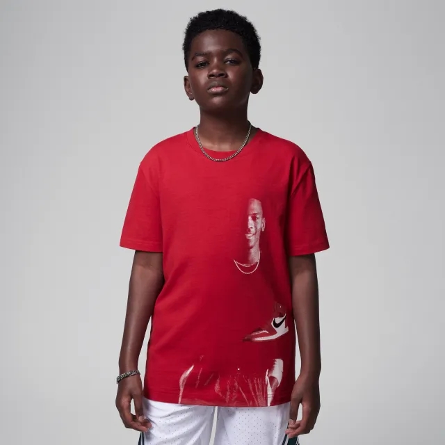 Nike Jordan J-Day Older Kids' T-Shirt - Gym Red