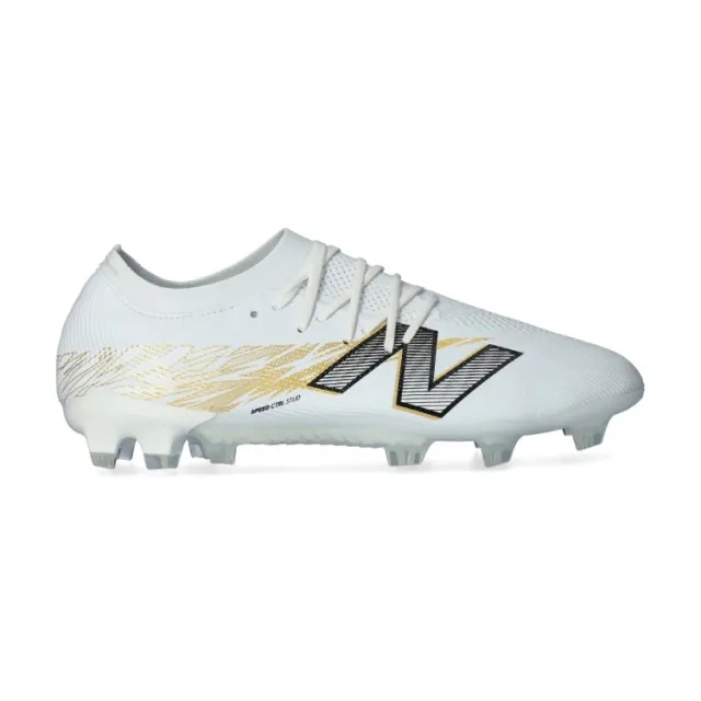 New Balance Furon V8 Elite Fg 10 Year - White/Gold - ['White']