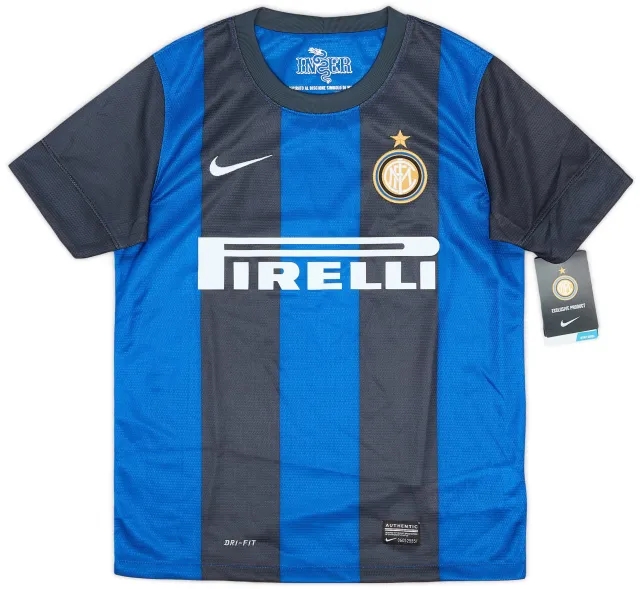 Nike 2012-13 Inter Milan Home Shirt (M.Boys)