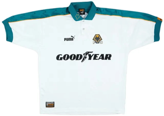 Puma 1997-99 Wolves Away Shirt - 8/10 - (L)