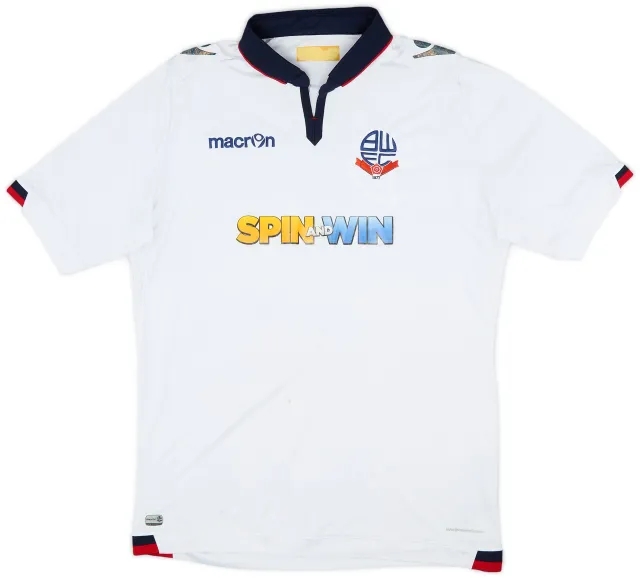 Macron 2016-17 Bolton Home Shirt - 5/10 - (XL)