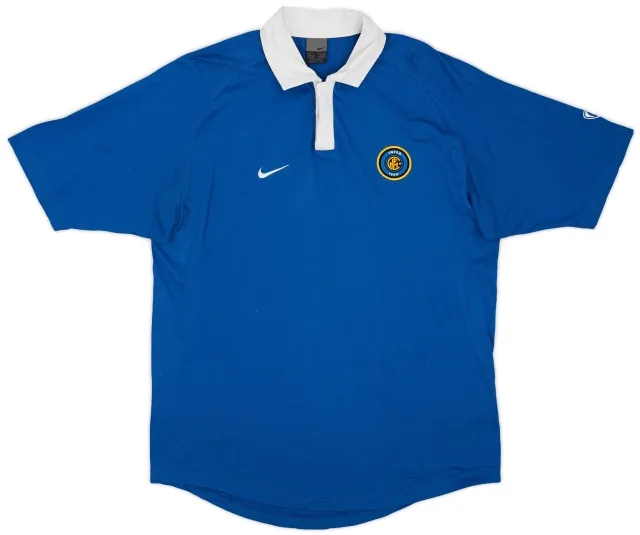 2003-04 Inter Milan Nike Polo Shirt - 9/10 - (L)