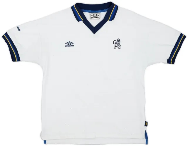 1999-00 Chelsea Umbro Polo Shirt - 7/10 - (S)