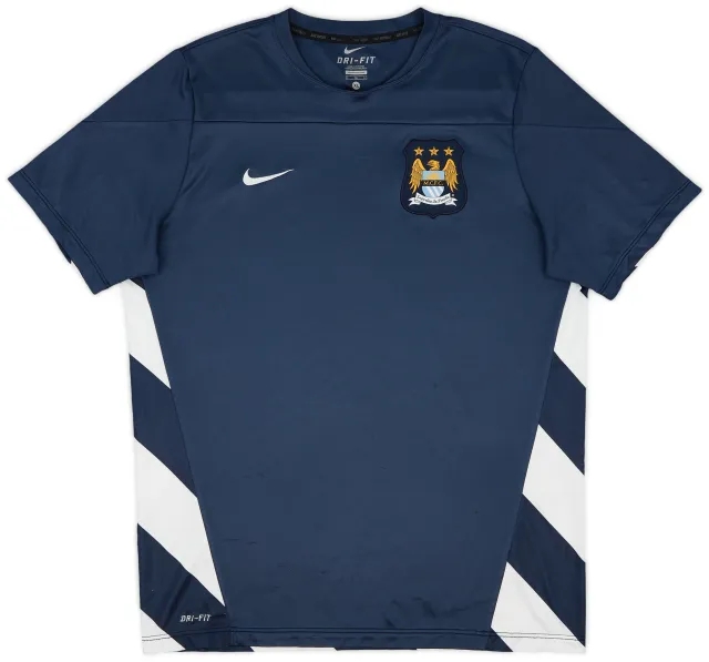 2013-14 Manchester City Nike Training Shirt - 7/10 - (XL)