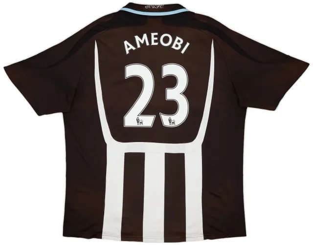 adidas 2007-09 Newcastle Home Shirt Ameobi #23 - 5/10 - (XXL)