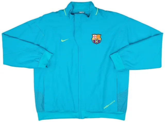 2007-08 Barcelona Nike Track Jacket - 9/10 - (XXL)