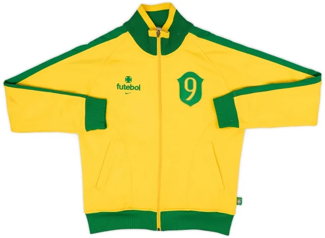 2006-08 Brazil Nike Anthem Jacket #9 - 5/10 - (M)