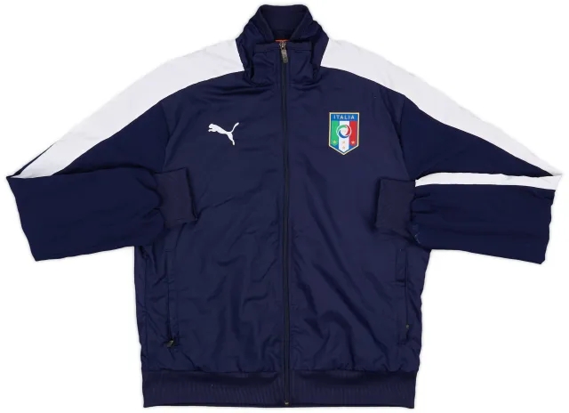 2012-13 Italy Puma Track Jacket - 8/10 - (L)