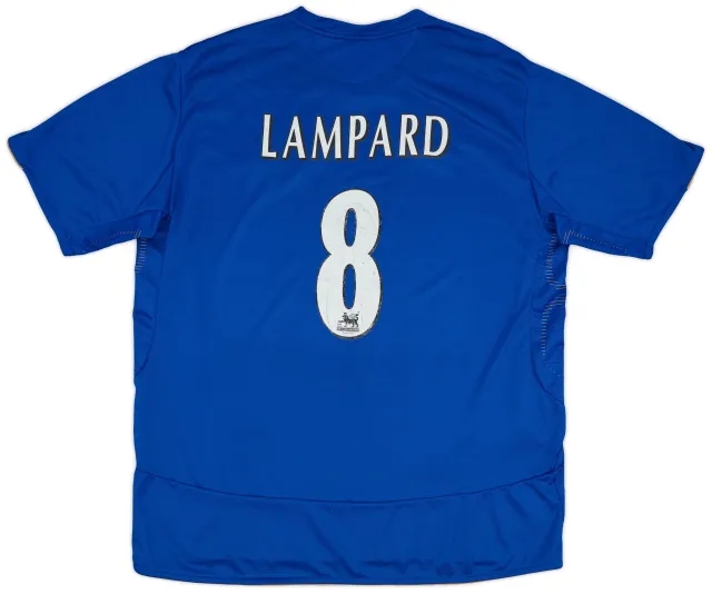 Umbro 2005-06 Chelsea Centenary Home Shirt Lampard #8 - 6/10 - (XXL)