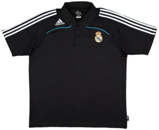 2008-09 Real Madrid adidas Polo Shirt - 8/10 - (XL/XXL)