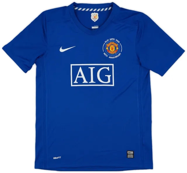 Nike 2008-09 Manchester United Third Shirt - 8/10 - (XL.Boys)