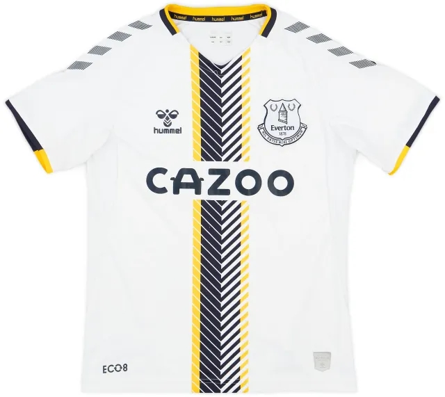 Hummel 2021-22 Everton Third Shirt - 7/10 - (L.Boys)
