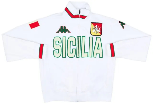 2009-10 Sicilia Kappa Track Jacket - 6/10 - (S)