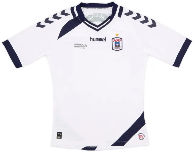 Hummel 2016-17 AGF Aarhus Home Shirt - 8/10 - (L.Boys)