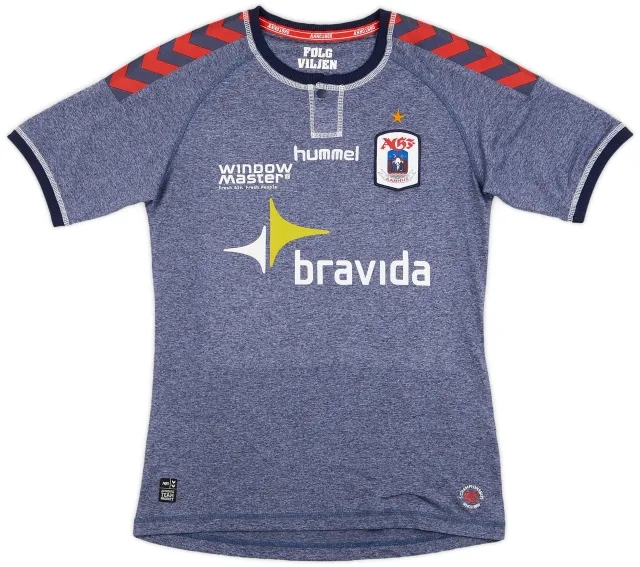 Hummel 2015-16 AGF Aarhus Away Shirt - 9/10 - (S)
