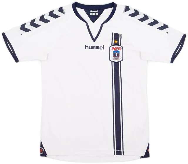 Hummel 2010-11 AGF Aarhus Home Shirt - 7/10 - (S)