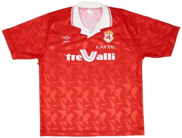 Umbro 1992-93 Ancona Home Shirt - 9/10 - (L)