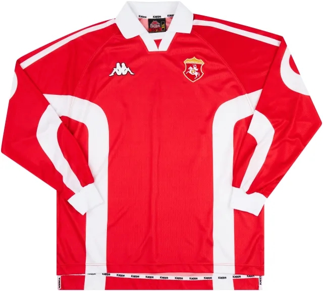 Kappa 1997-98 Ancona Home L/S Shirt - 9/10 - (XL)